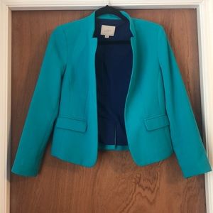 Teal blazer